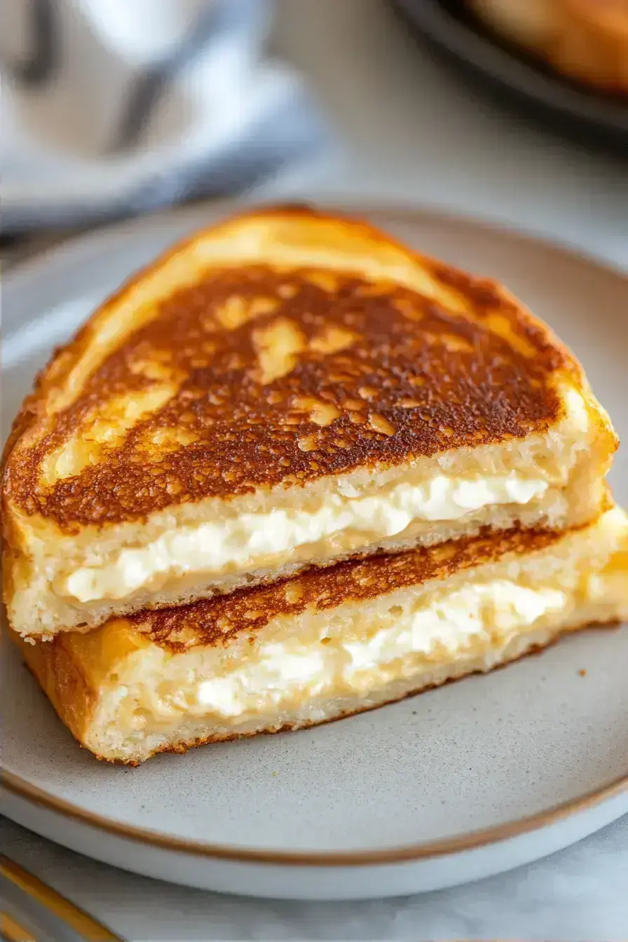 Mascarpone Stuffed French Toast