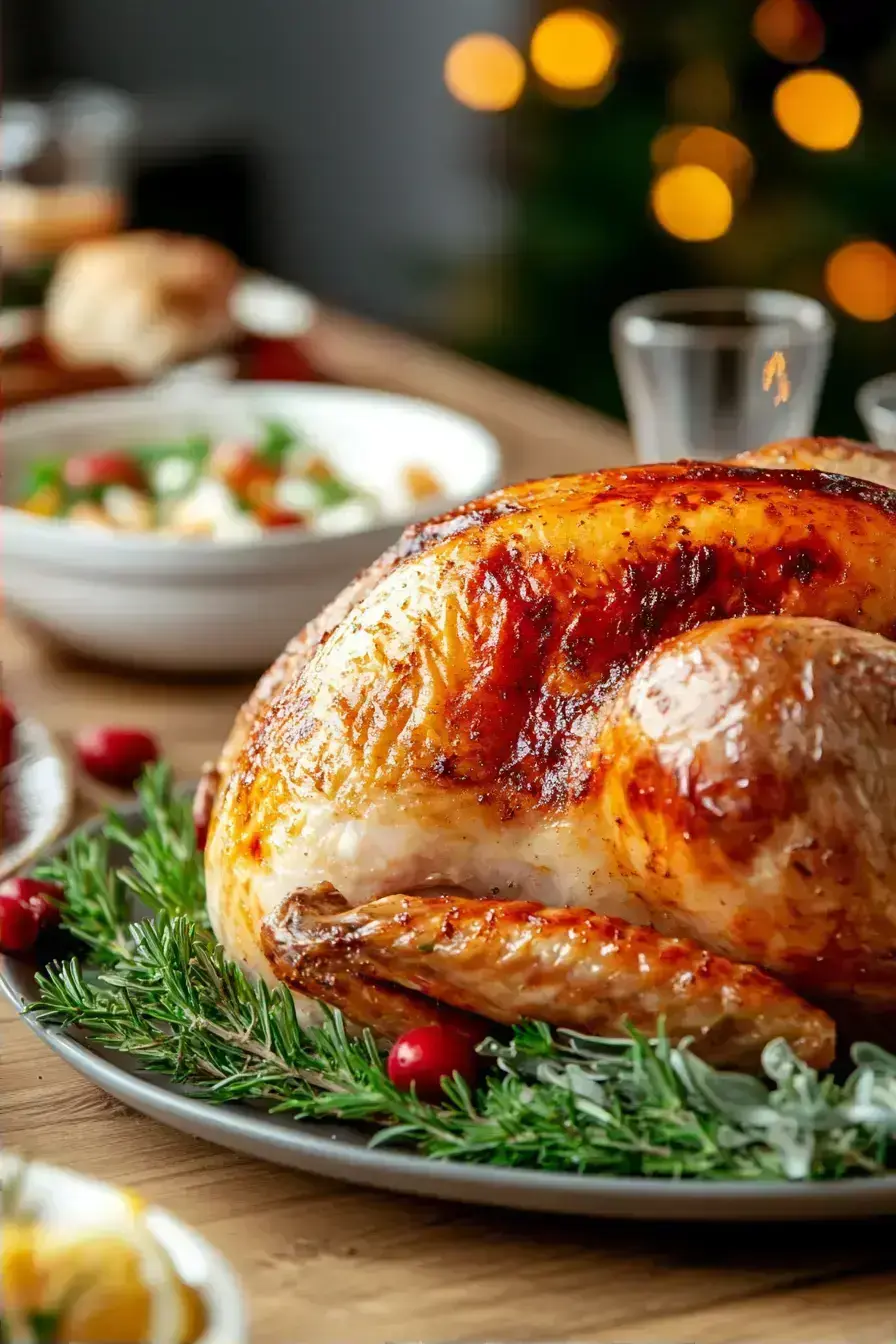 One Pan Herb Roasted Turkey