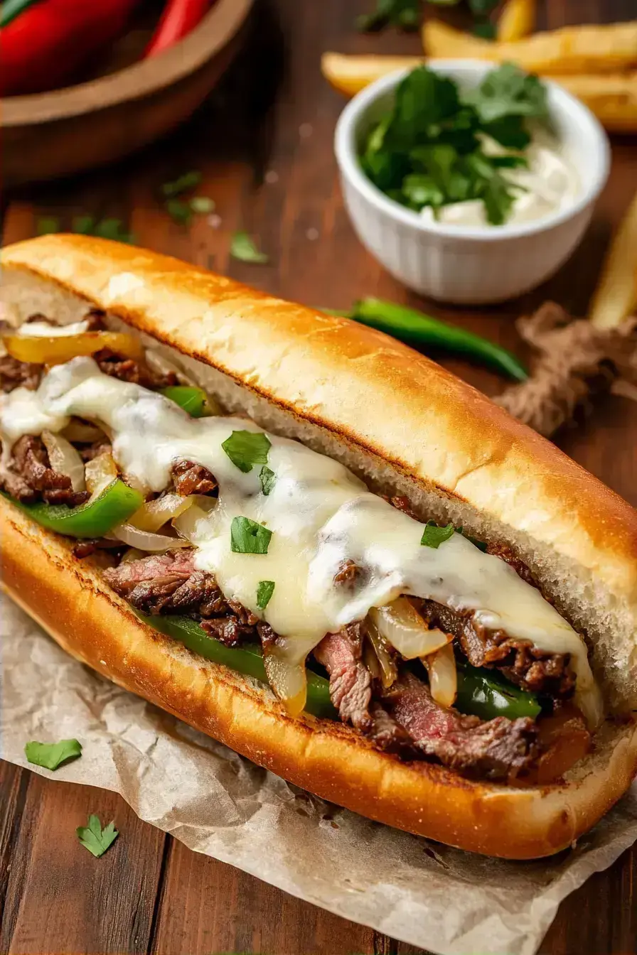 Hearty Philly Cheesesteak