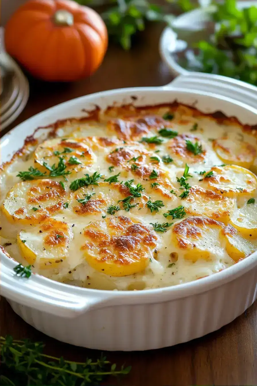 Potato Squash Casserole