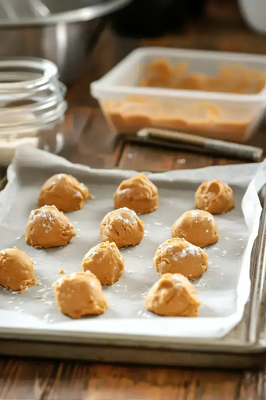 Freshly baked pumpkin cookies cooling on a rack