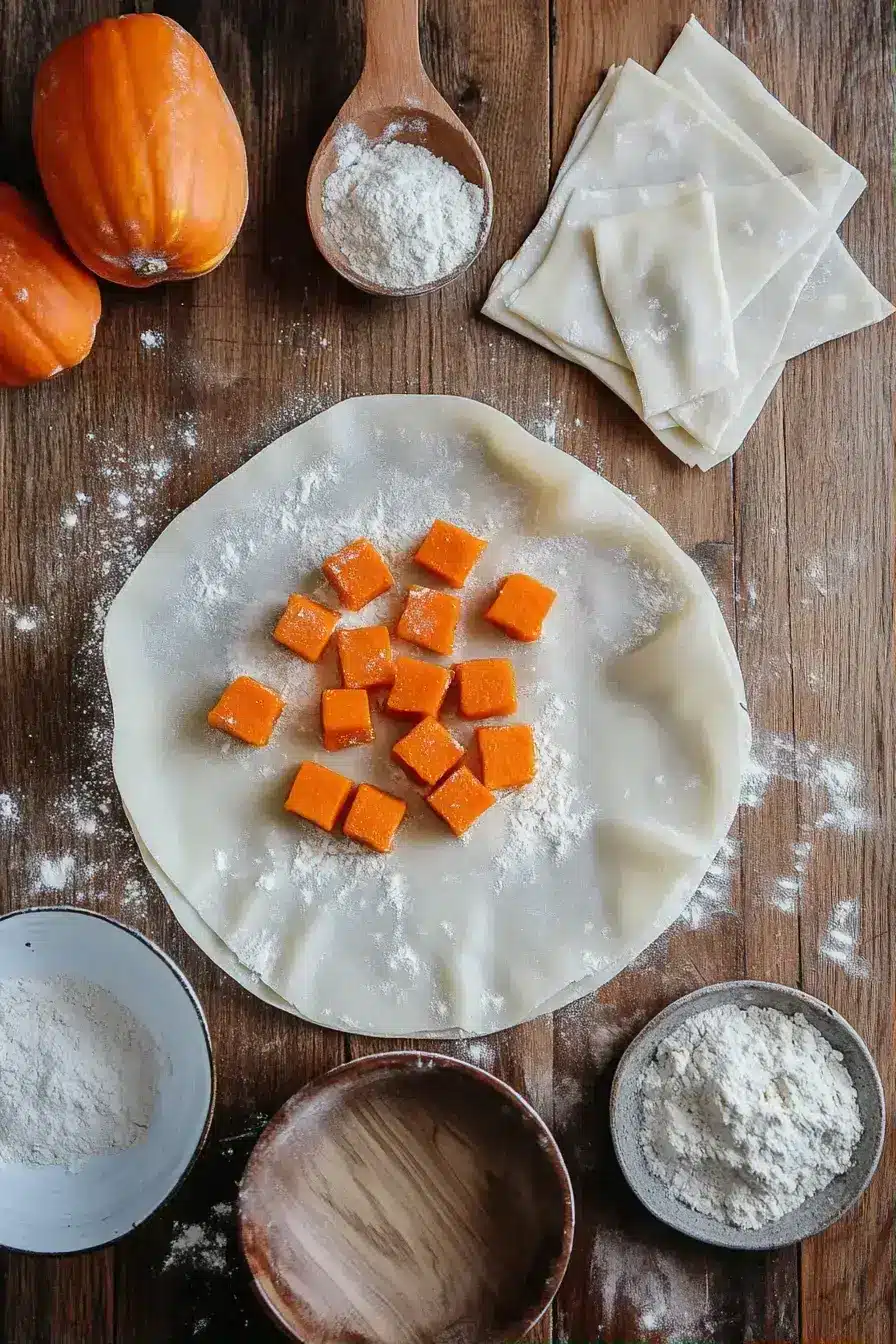 Cooking Pumpkin Ravioli