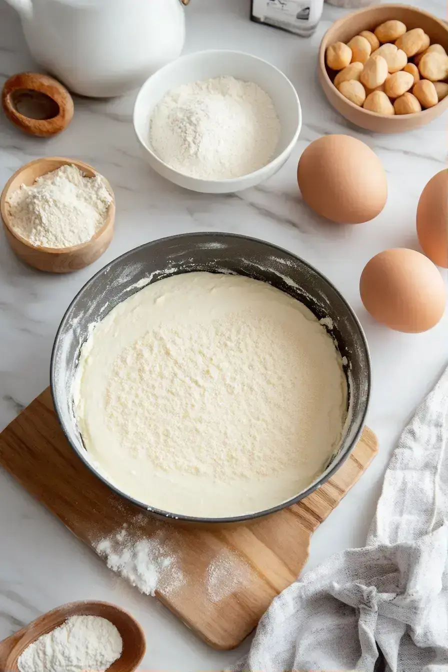 Serving a beautiful moist cake with powdered sugar topping