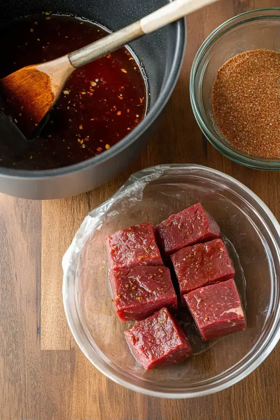 Brisket in brine for Salt Beef Sous Vide