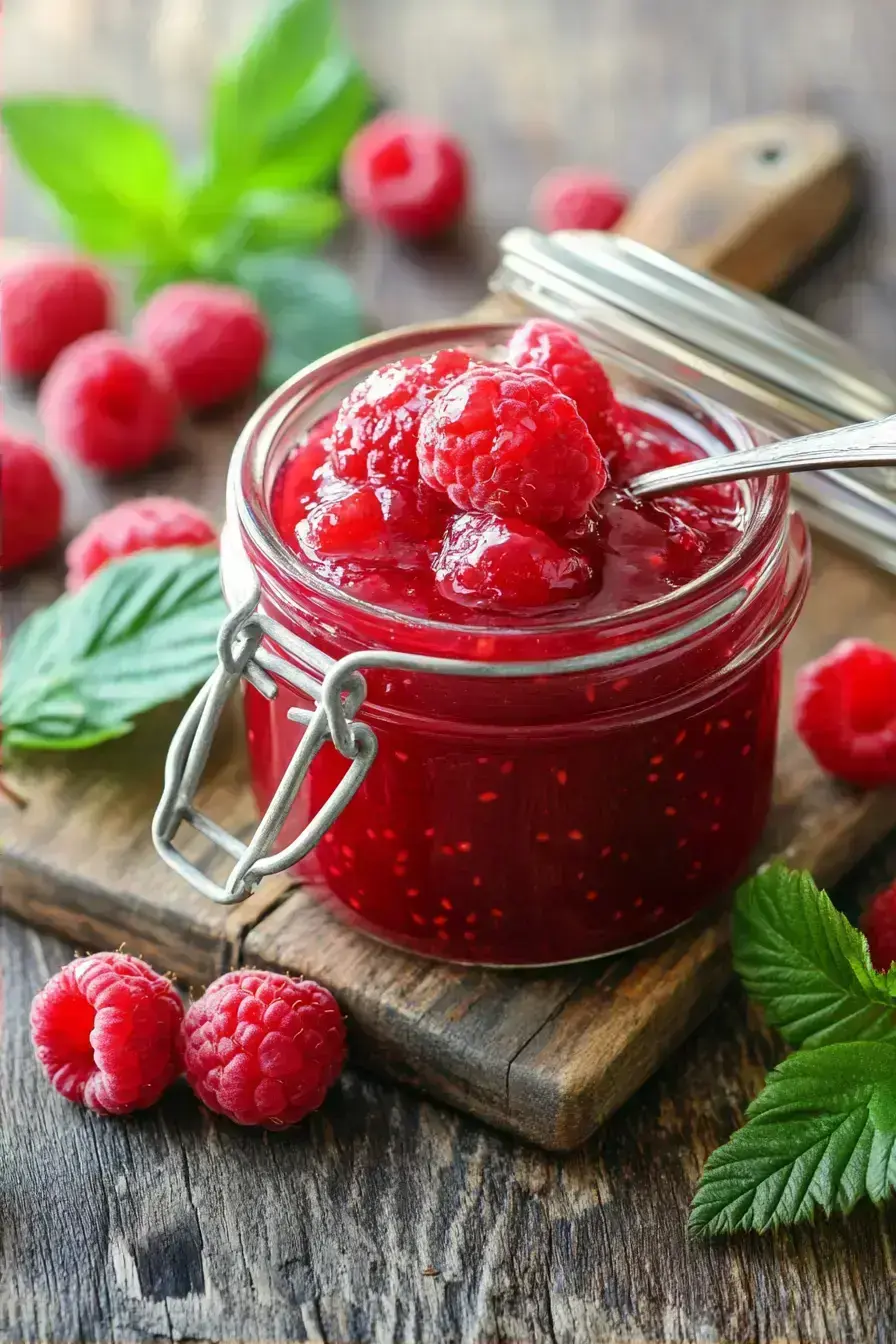 Fresh Seedless Raspberry Jam
