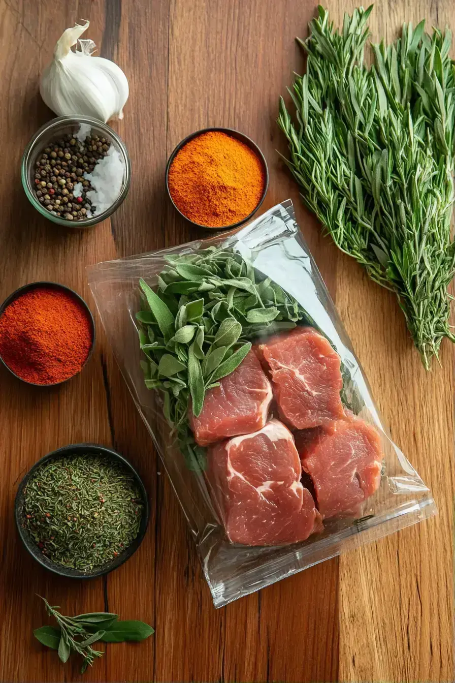 Seasoning Sous Vide Chicken Thighs