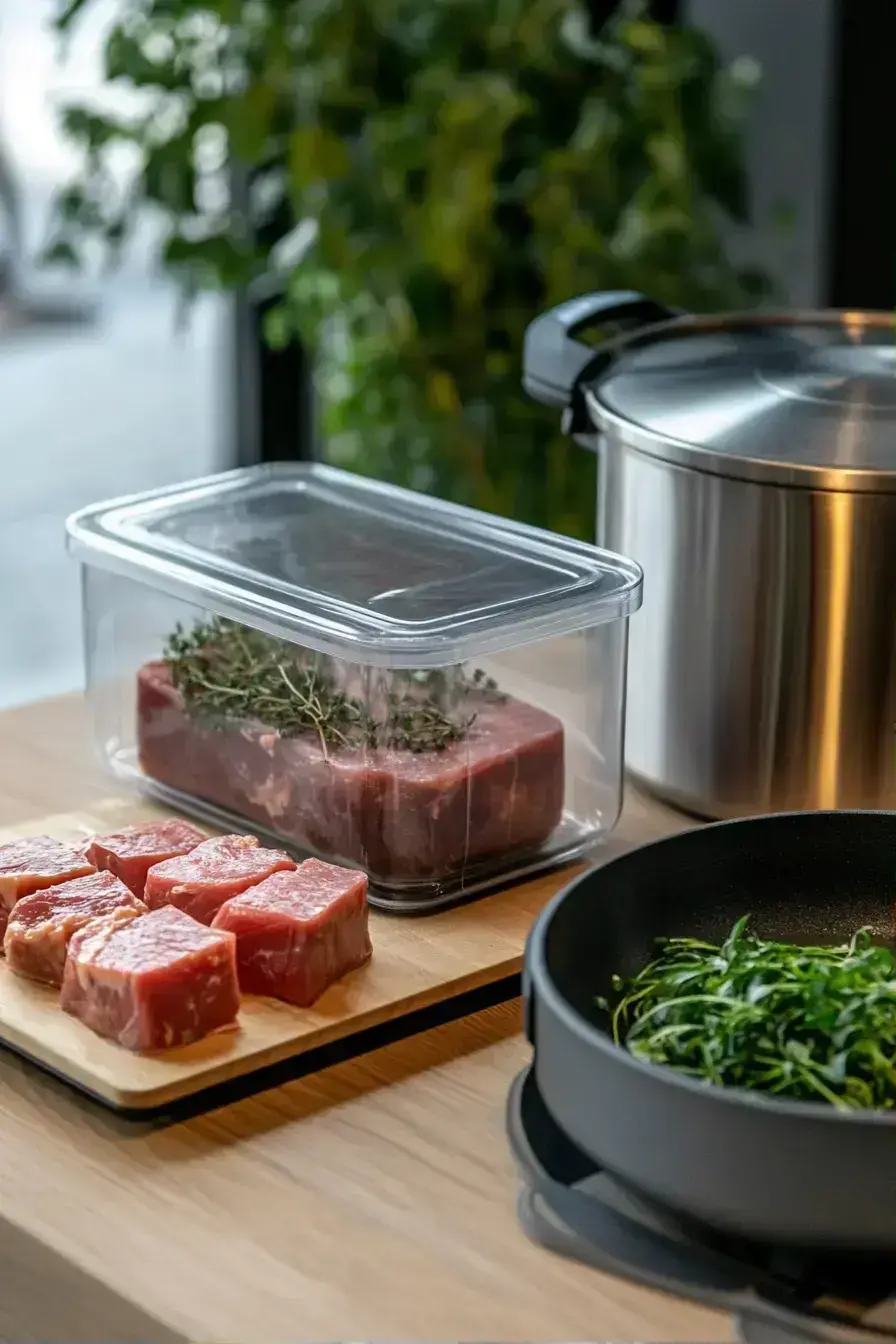 Sealing Sous Vide Chicken Thighs