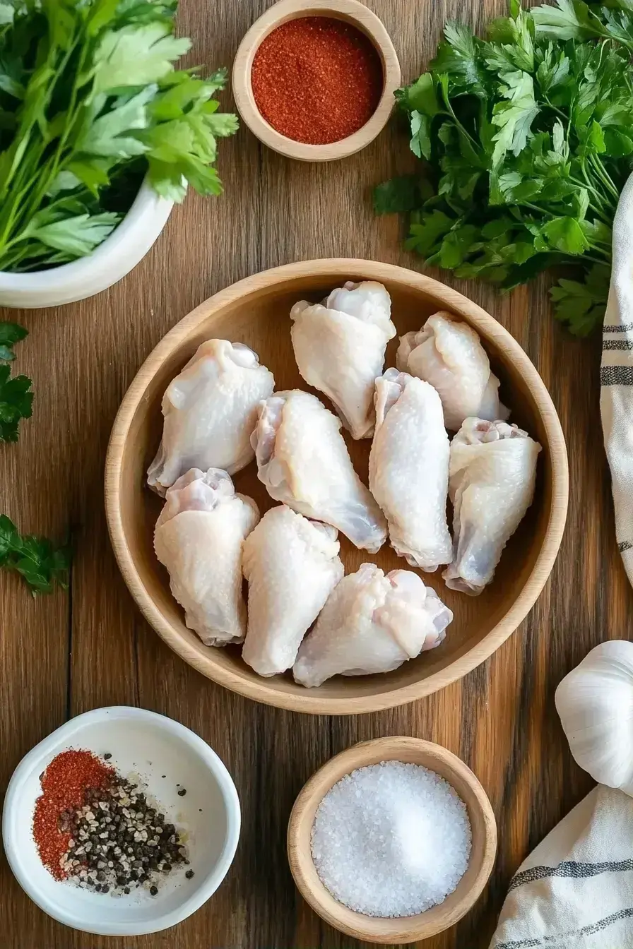 Seasoning Sous Vide Chicken Wings