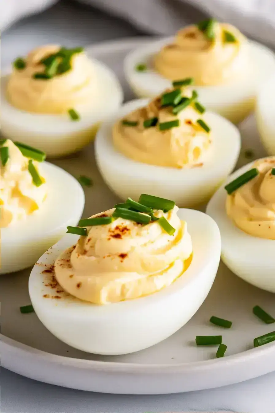 Sous Vide Deviled Eggs