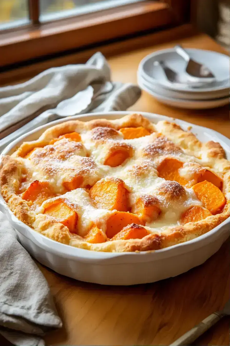Sweet Potato Cobbler nutrition close-up showing vitamins and fiber in sweet potatoes