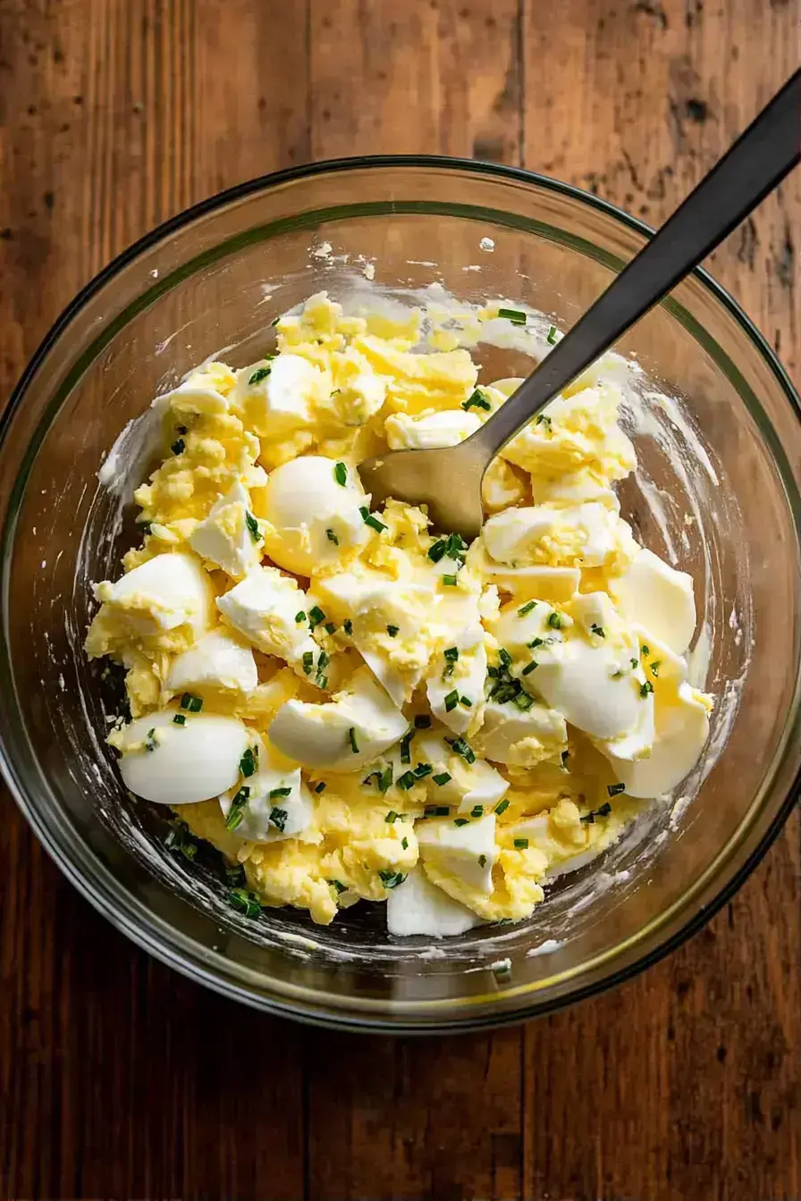 Finished Tamago Sando sandwich