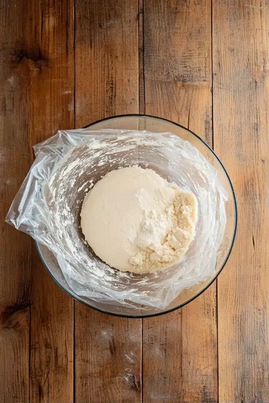 Coating Vegan Cheese Ball with parsley and pecans