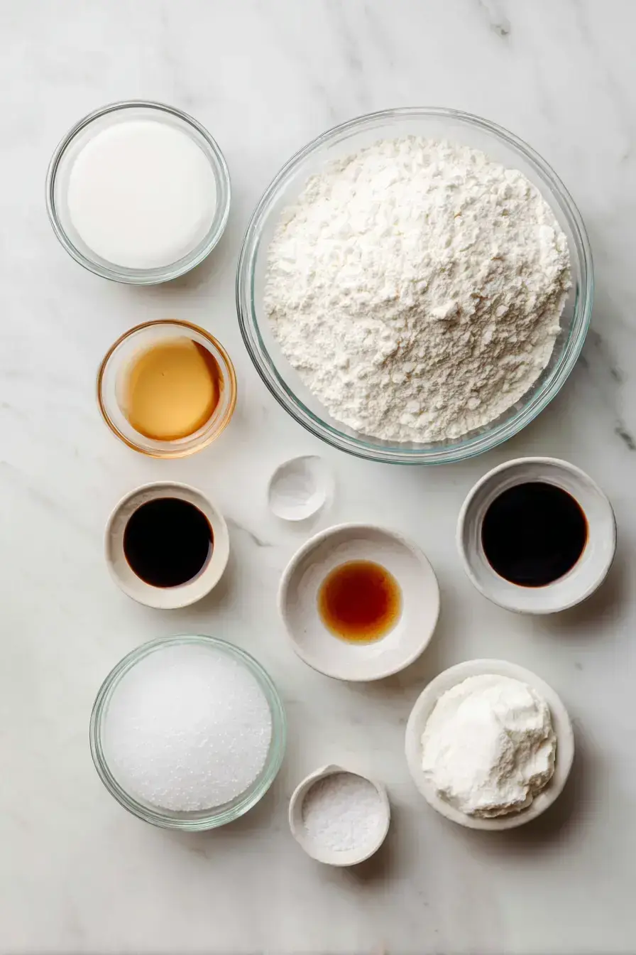 Angel Food Cake ingredients