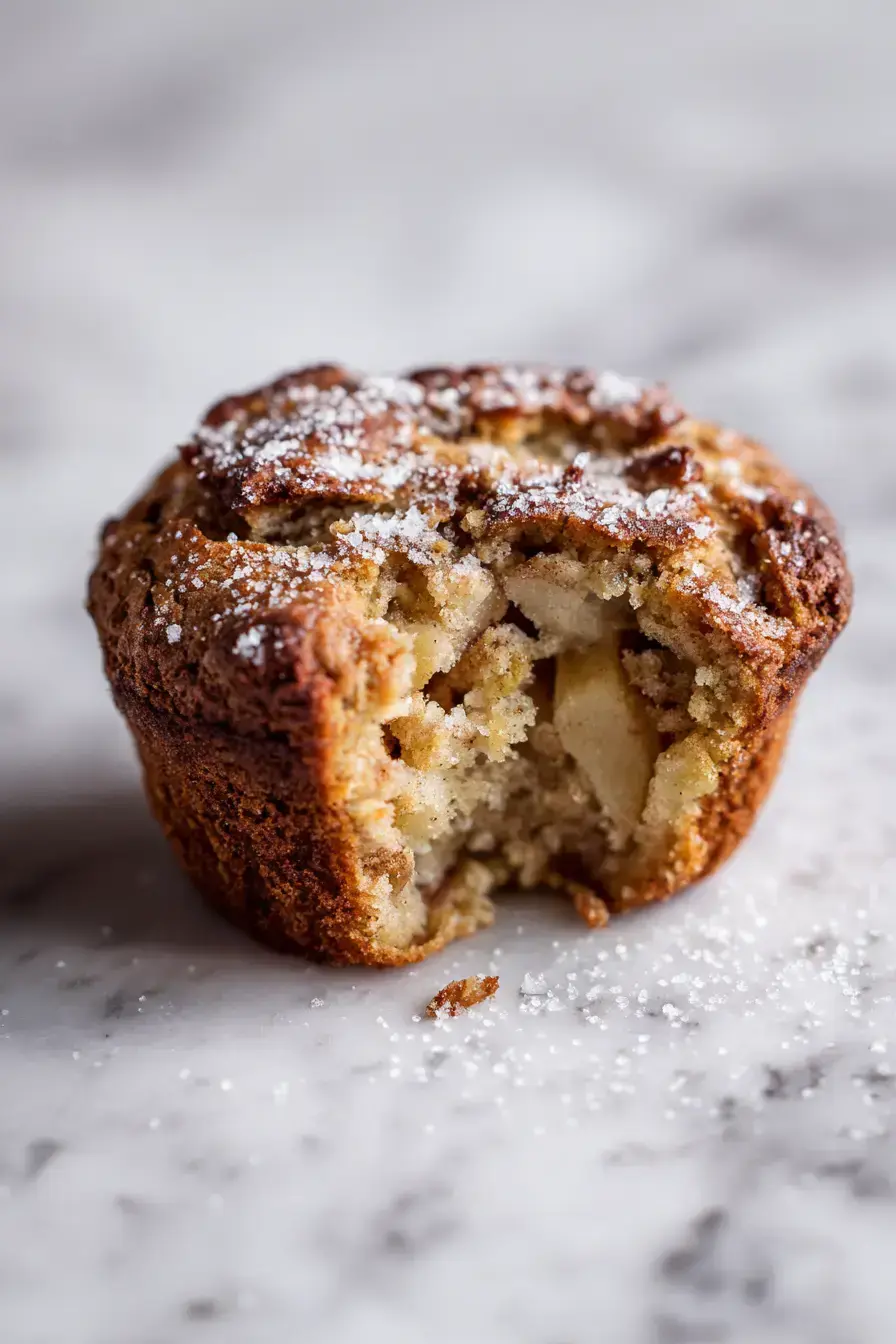 Apple Muffin serving suggestion