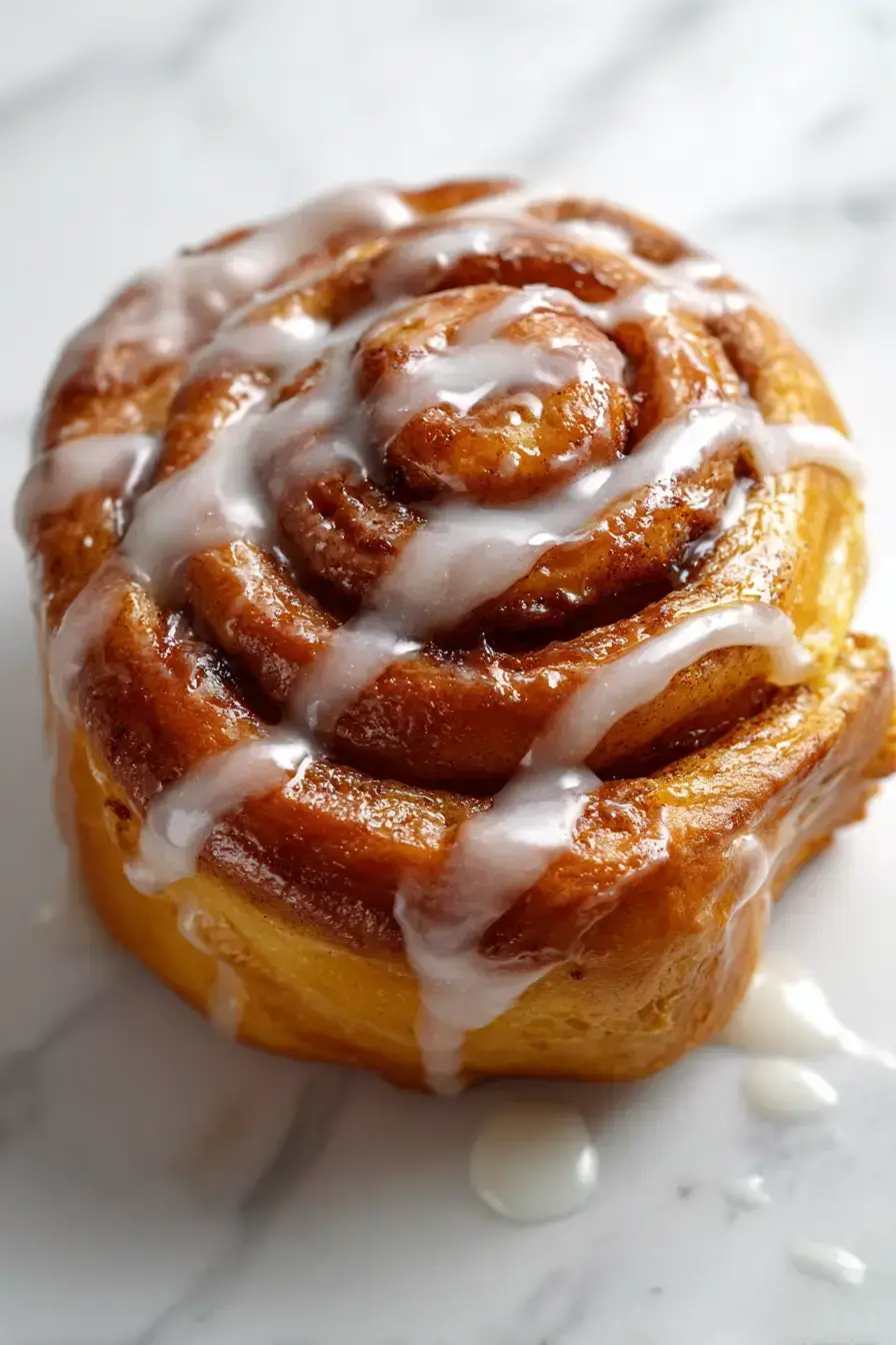 Beautifully served Apple Pie Cinnamon Rolls with coffee at a cozy brunch setting