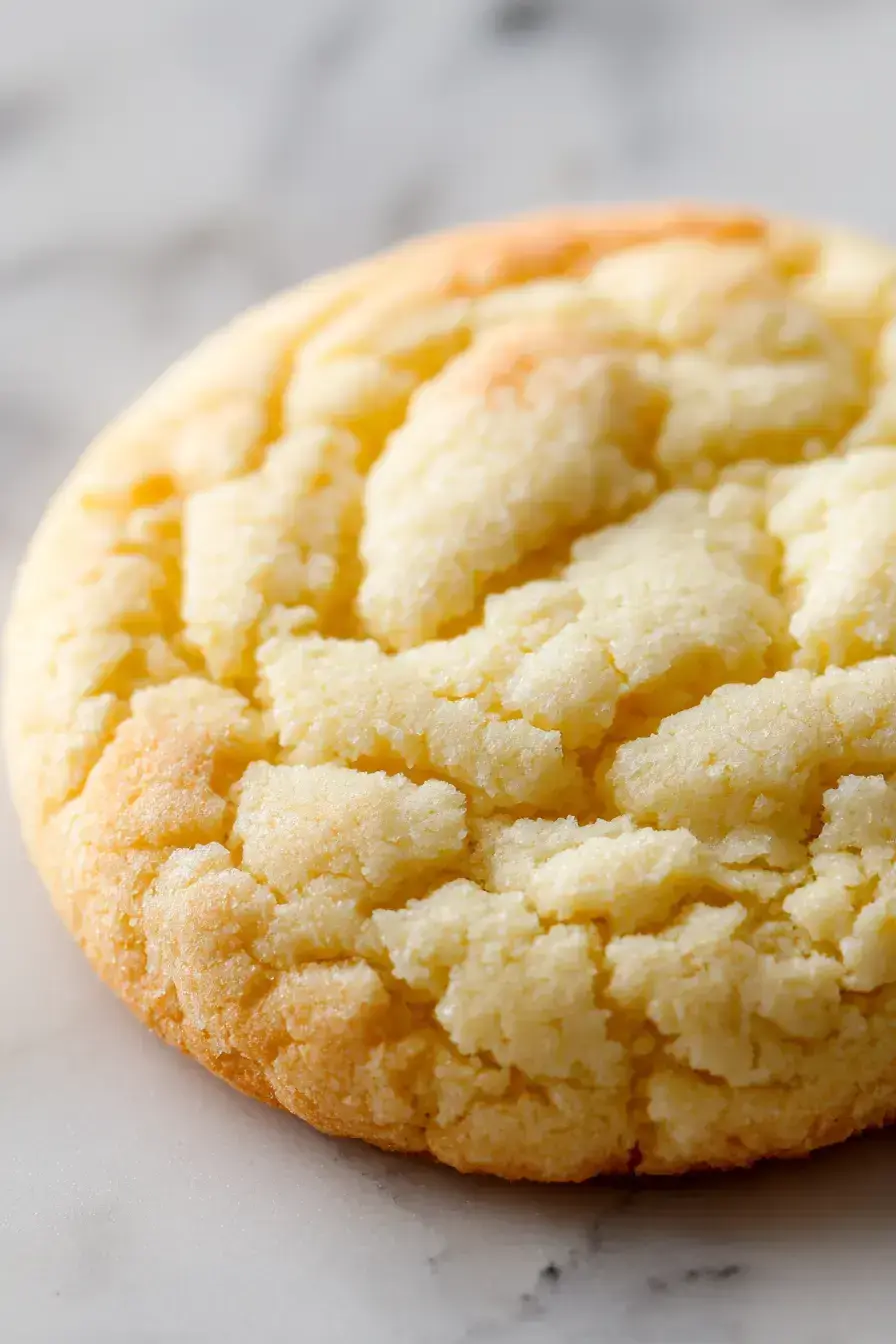 Best Soft Sugar Cookie served on a vintage plate with milk