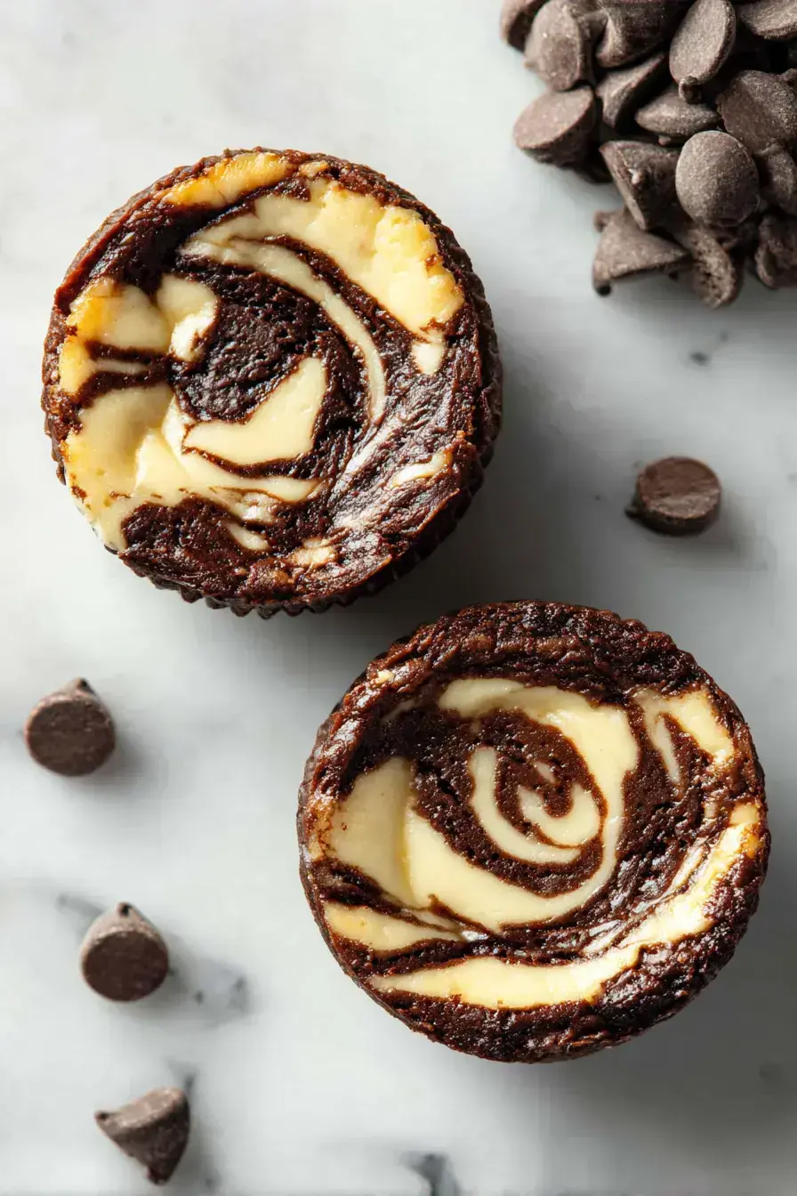 Brownie Cheesecake Cups