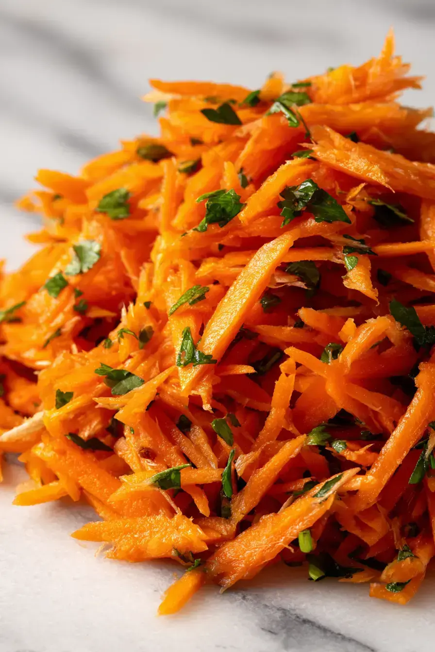 Carrot Salad serving suggestion