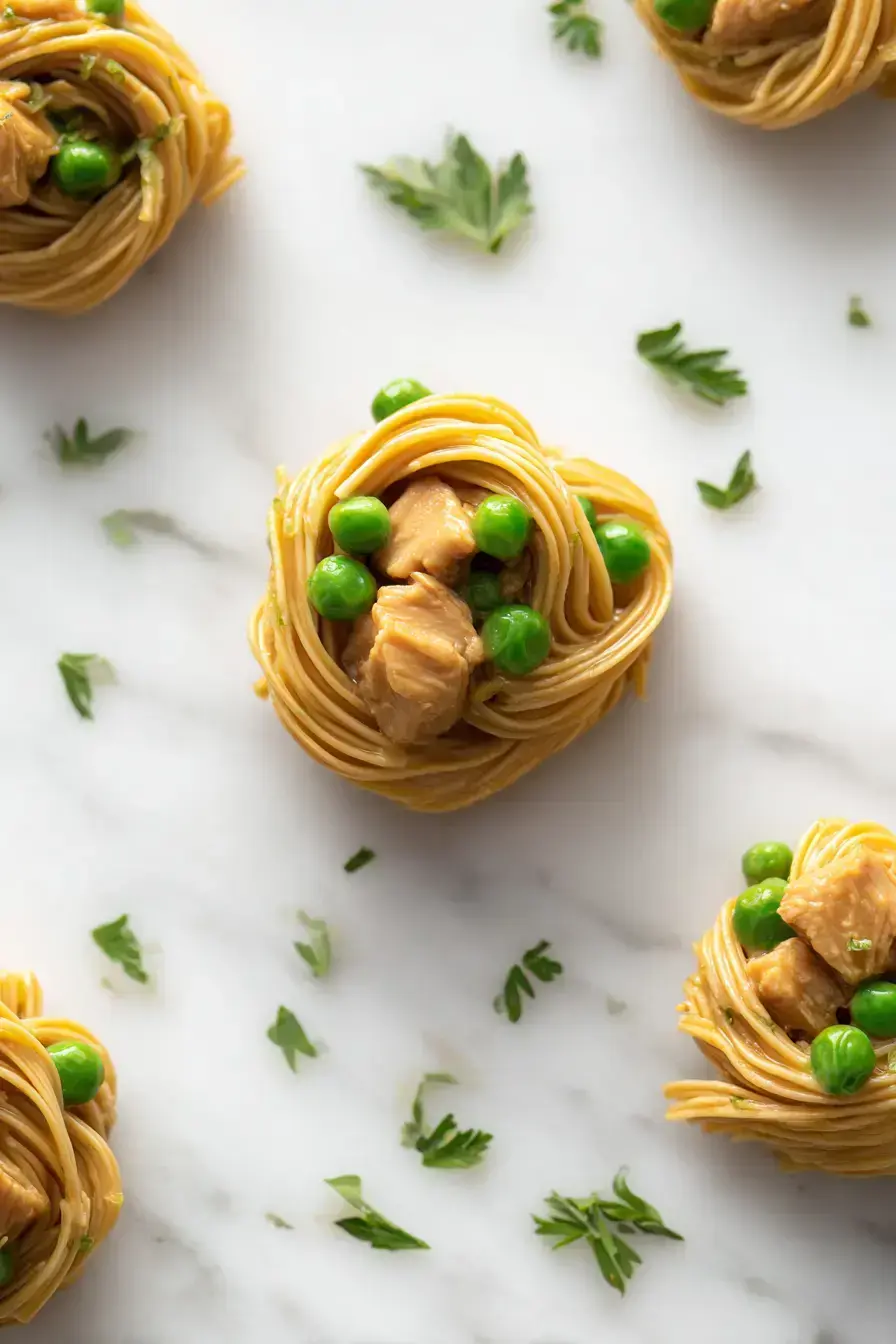 Creamy Chicken Pot Pie Noodles Recipe