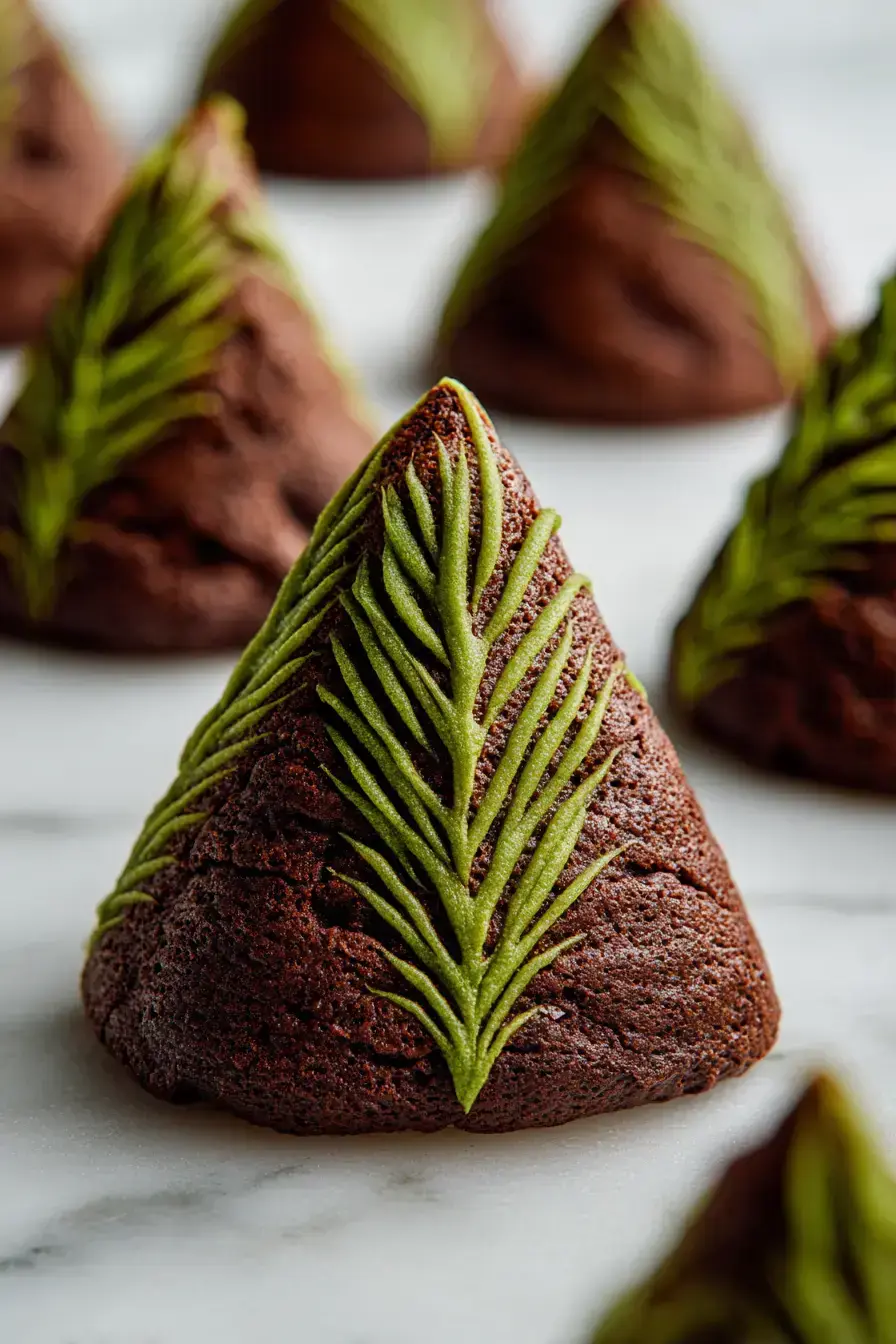 Chocolate Brownie Trees