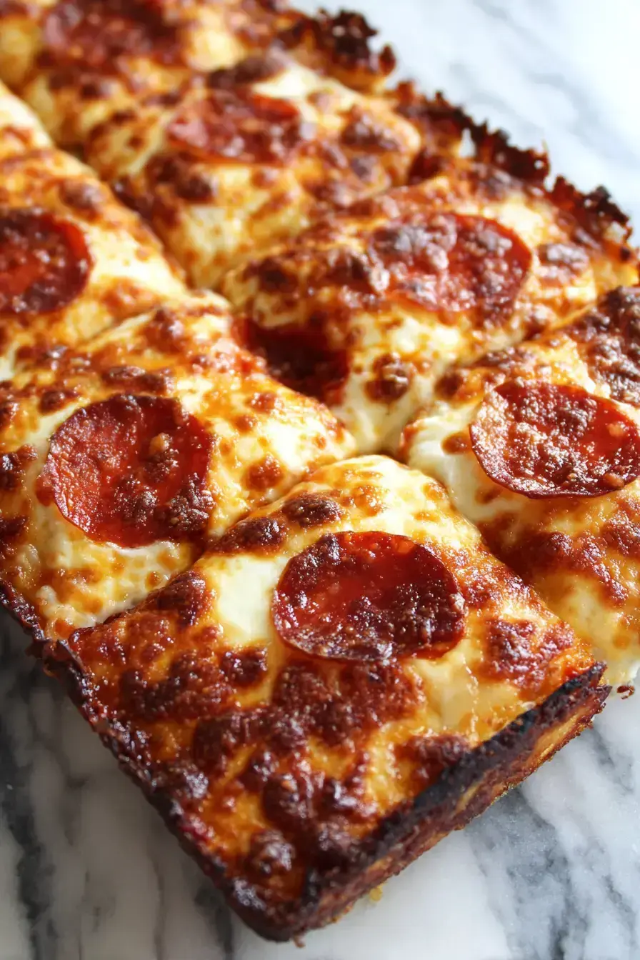Detroit Style Pizza