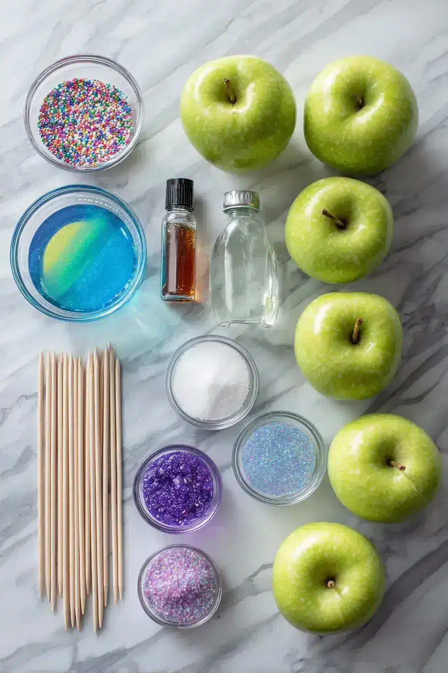 Galaxy Candy Apples ingredients