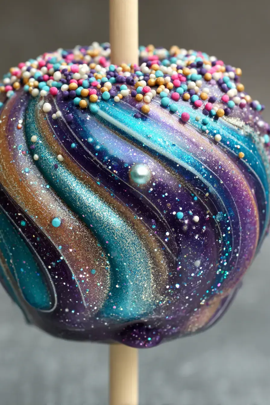 Galaxy Candy Apples