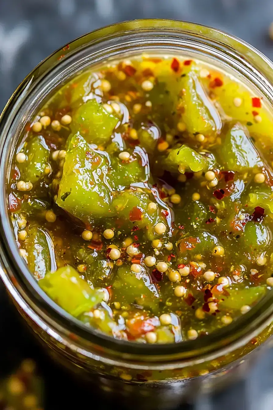 Green Tomato Chow Chow