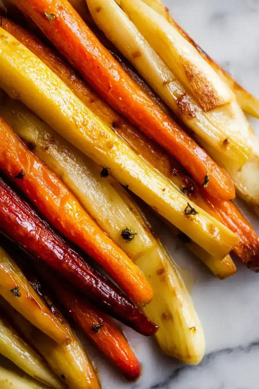 Honey Roasted Carrots and Parsnips Recipe
