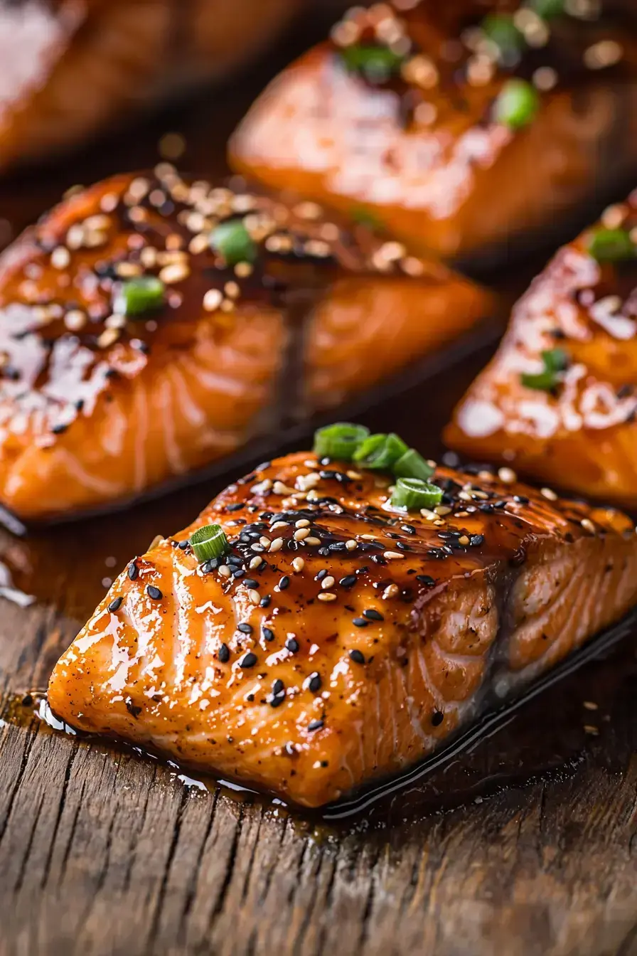 Fresh Honey Sesame Salmon