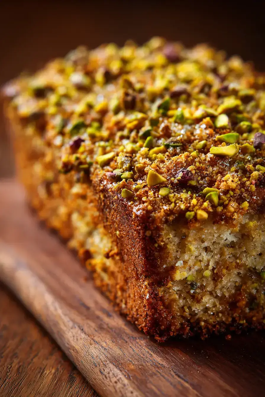 Lemon Pistachio Loaf