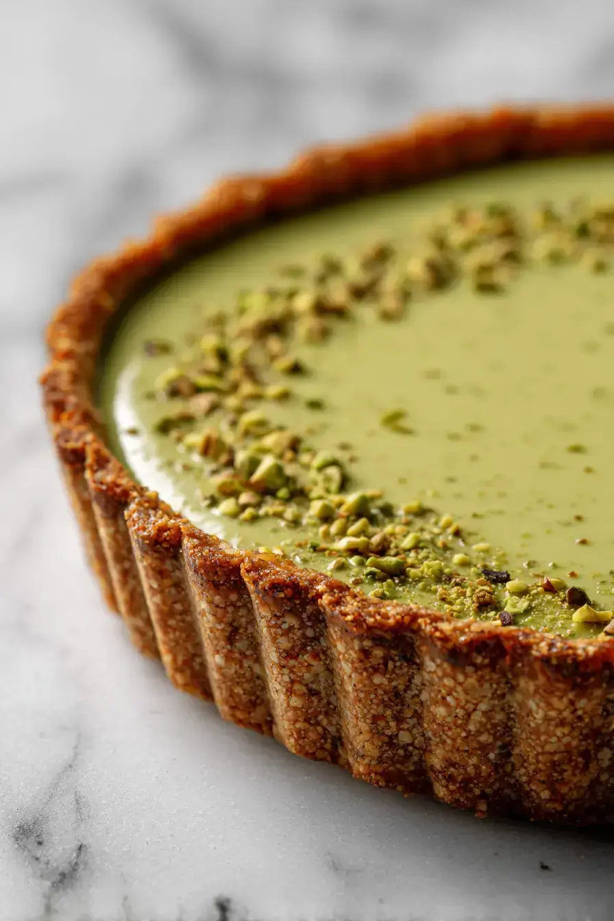 Pistachio Matcha Tarts