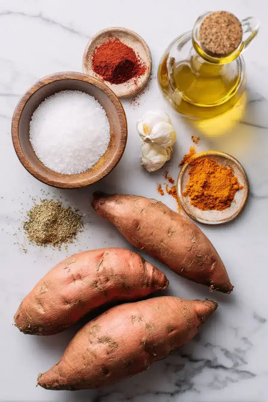 Roasted Sweet Potatoes ingredients