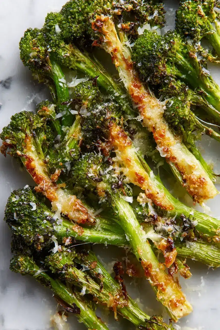 SINPUT: Lemon-Garlic Roasted Broccoli
