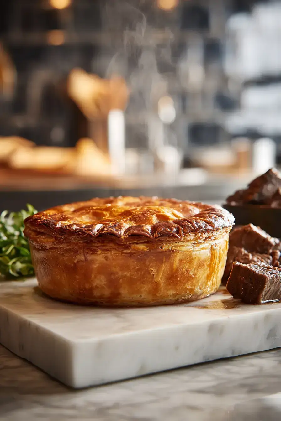 Classic Steak Pie Recipe with Tender Beef and Flaky Pastry