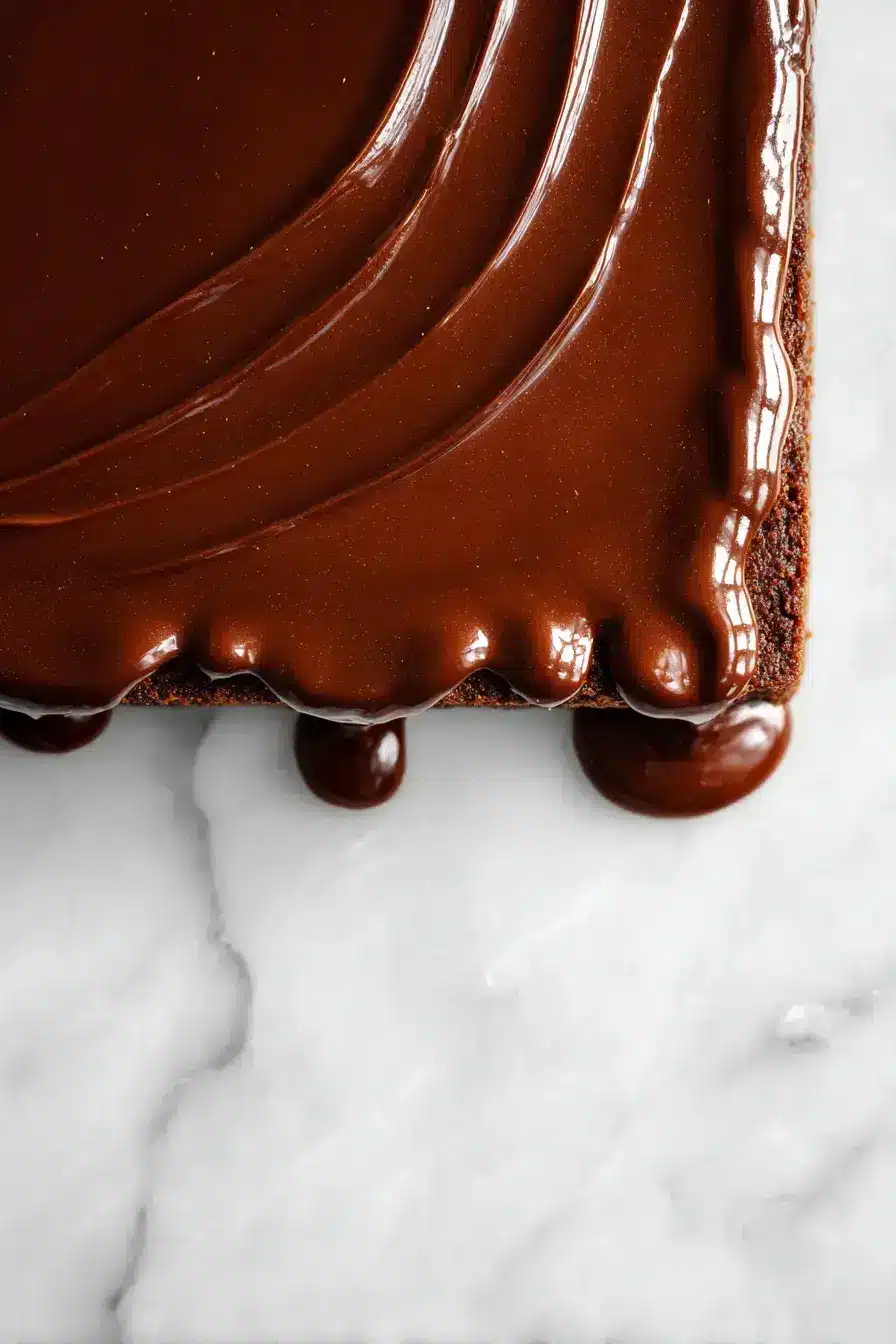 serving Texas Sheet Cake