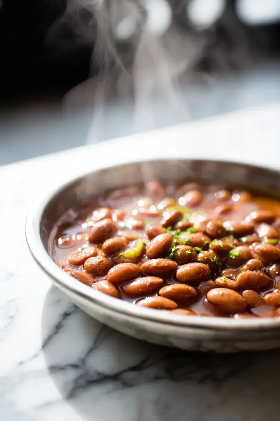 Traditional Tejano Pinto Beans