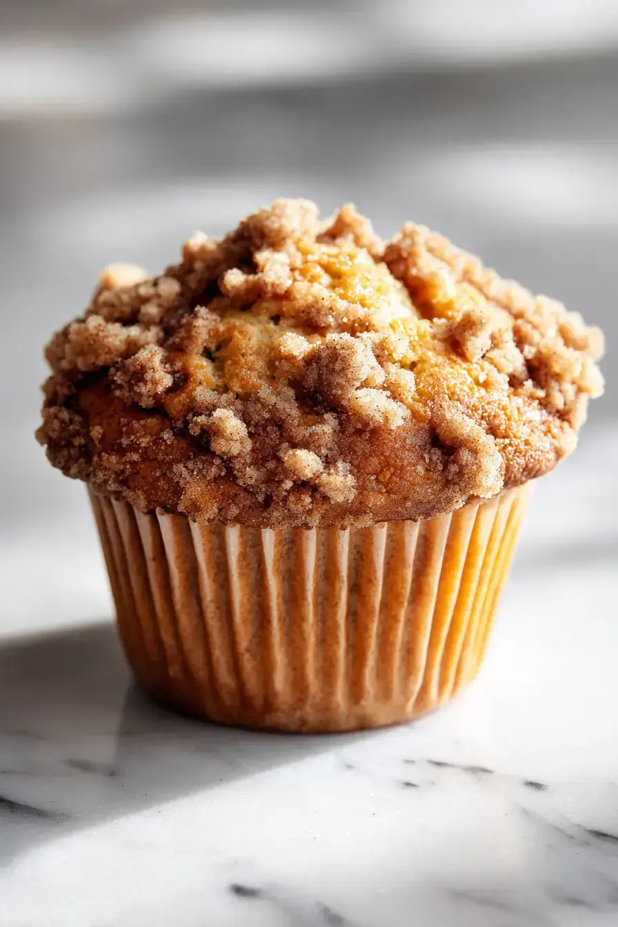 Apple Cinnamon Streusel Muffins