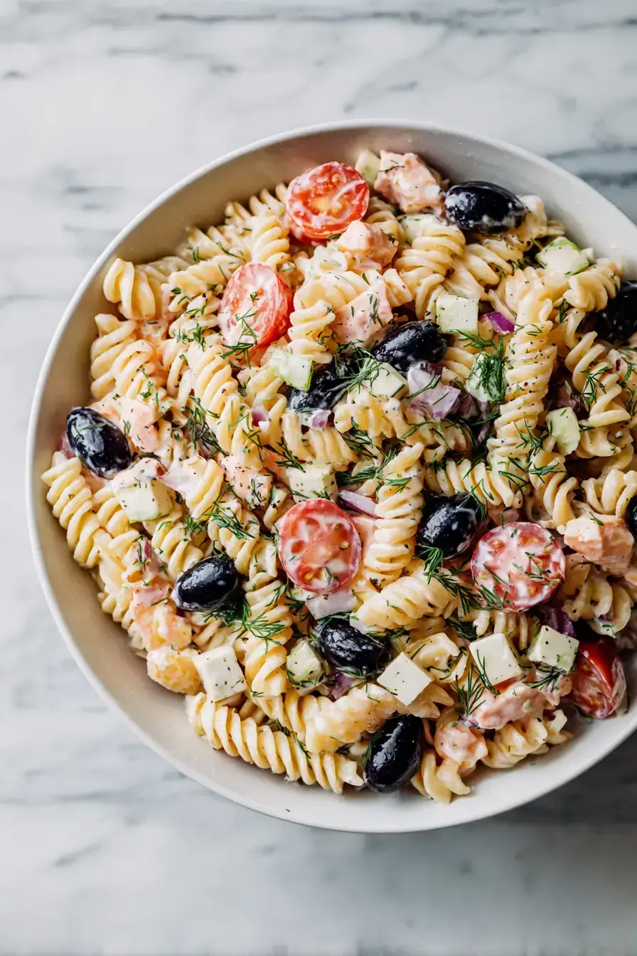 Classic Pink Cadillac Pasta Salad