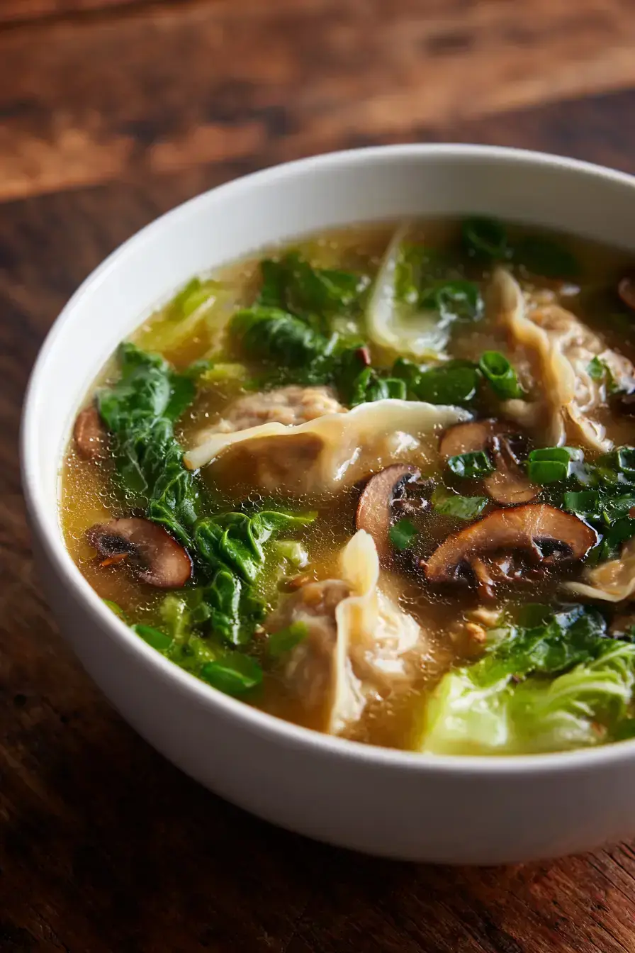 Easy Potsticker Soup Recipe