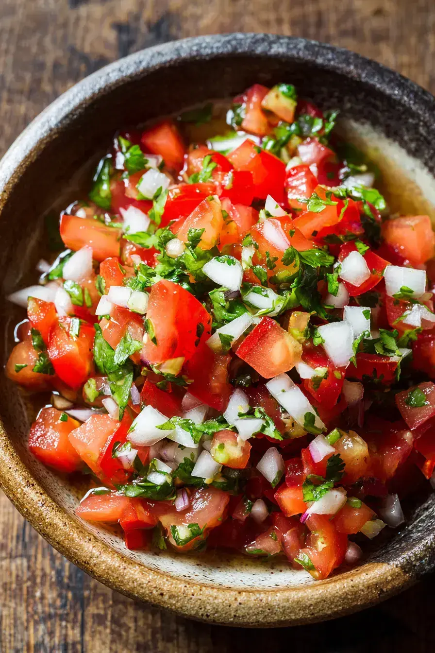 Fresh Tomato Salsa Recipe