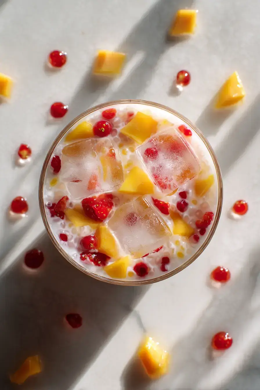 Strawberry Mango Sago